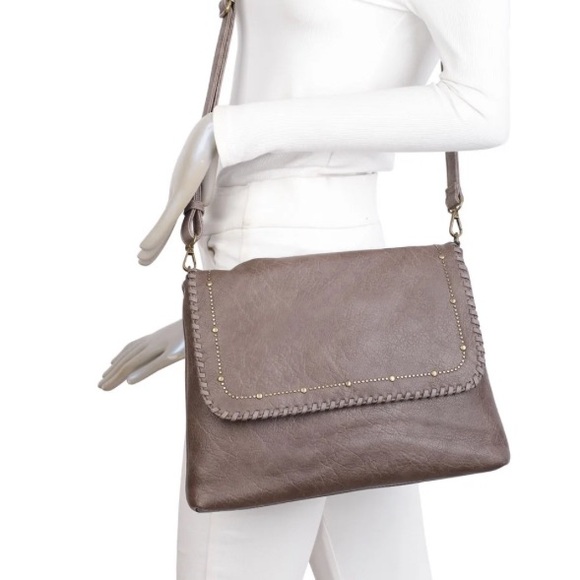 Ampere Creations Savannah Women's Flap Vegan Leather Crossbody - Picture 5 of 7